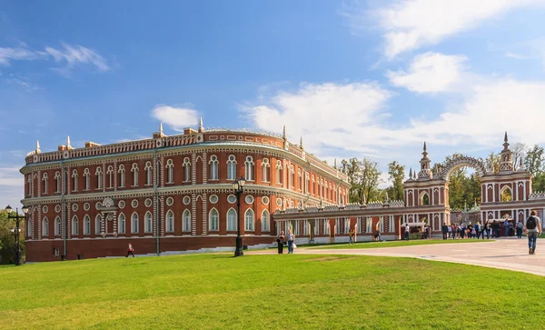 Kompleks pałacowy. Muzeum rezerwat "Carycyno". Moskwa — Zdjęcie stockowe