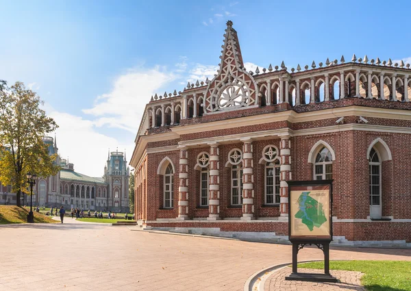 Музей заповідник "Царицино". Третій кавалерійський корпус. Москва — стокове фото