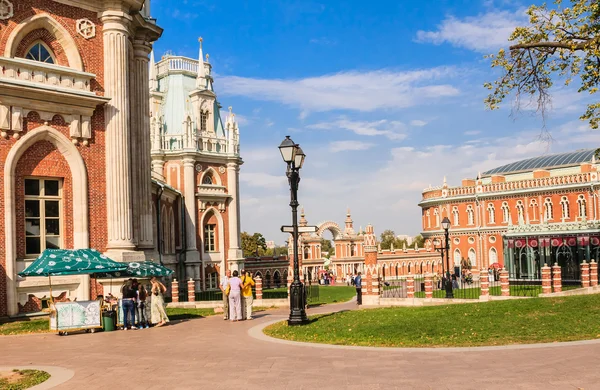 The palace complex. Museum-Reserve "Tsaritsyno". Moscow — Stock Photo, Image