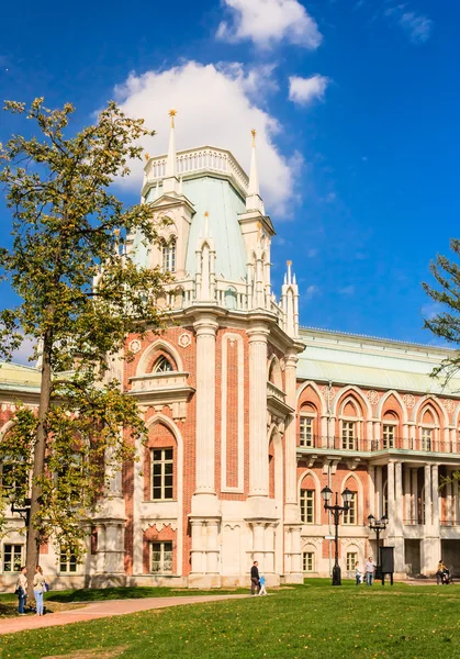 A fragment of the Grand Palace architecture. Museum-Reserve "Tsa — Stock Photo, Image