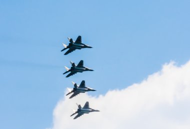MiG-29stm. Prova geçit 71 yıldönümü, 2016 yılında 71 yıldönümü onuruna. Moskova