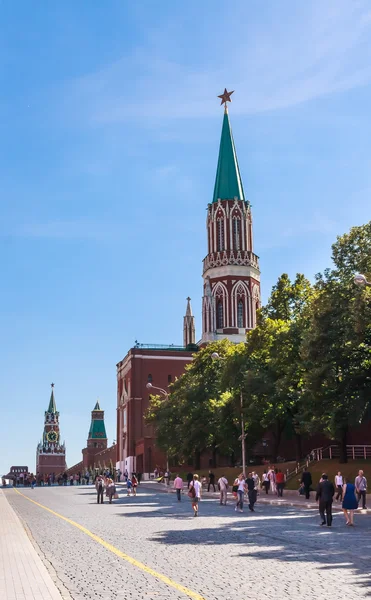 El Kremlin de Moscú. Viajar al Kremlin. Moscú — Foto de Stock