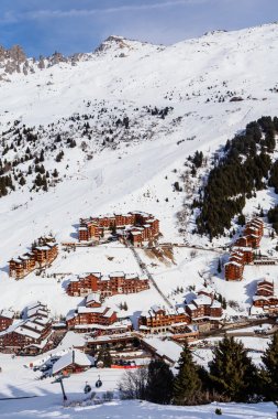 Meribel Kayak Merkezi, köy Meribel-Mottaret (1750 m). Fransa