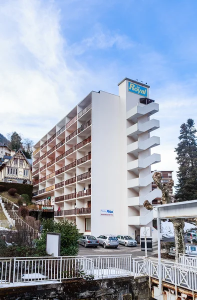 Ciudad de las novias-les-Bains. Departamento de Saboya. Francia — Foto de Stock