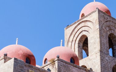 San Cataldo, Norman Kilisesi. Palermo. Sicilya. İtalya. 