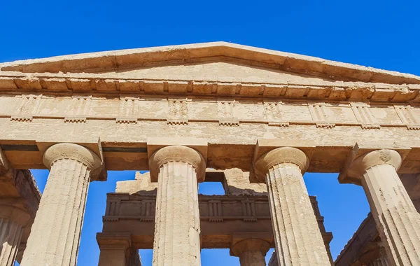 Ercole temple in the Valley of the Temples.  Agrigento. Sicily — Stock Photo, Image