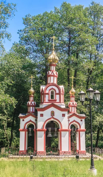 Belfry Holy Spring David Village Talezh Moscow Region Russia — Stock Photo, Image