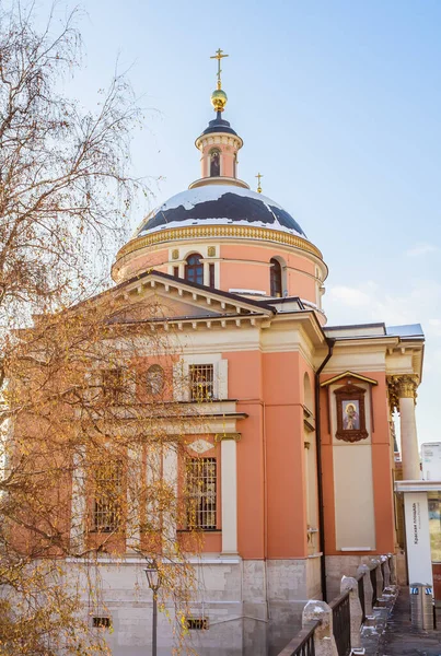 Chiesa Santa Barbara Varvarka Street Mosca Russia — Foto Stock