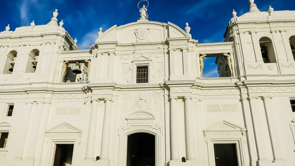 Catedral Basílica Asunción León Nicaragua Centroamérica —  Fotos de Stock