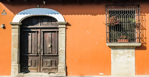 Design Colonial America Centrală Antigua Guatemala Guatemala — Fotografie, imagine de stoc