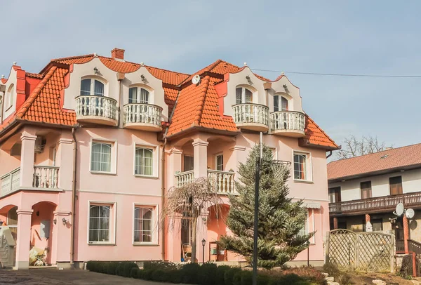 Gyönyörű Ház Hévízen Magyarország — Stock Fotó