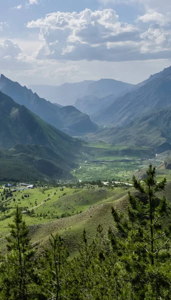 Russia Daghestan Paesaggio Montano Zona Ginecologica — Foto Stock