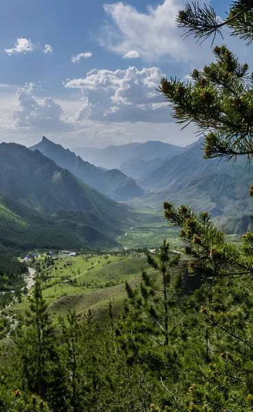 Russia Daghestan Paesaggio Montano Zona Ginecologica — Foto Stock