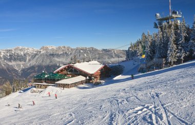 Ski resort schladming. Avusturya