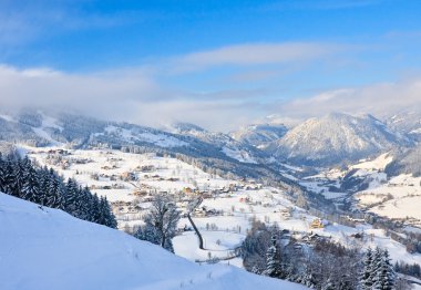 Ski resort schladming. Avusturya