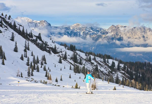 Sí resort schladming. Ausztria — Stock Fotó