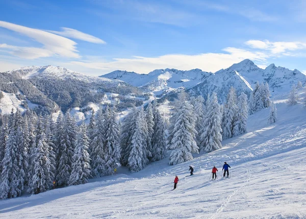 Estância de esqui Schladming. Áustria — Fotografia de Stock