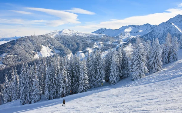 Sí resort schladming. Ausztria — Stock Fotó