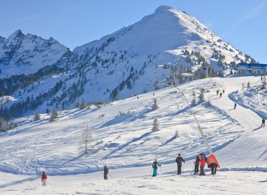 Ski resort schladming. Avusturya