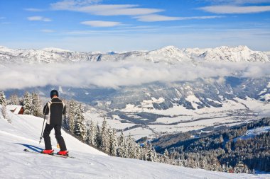 Ski resort schladming. Avusturya