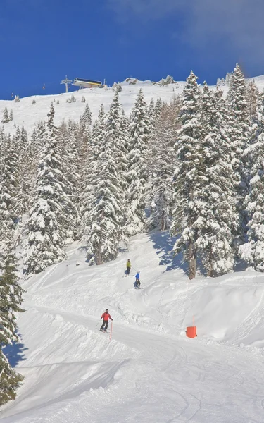 Ośrodek narciarski schladming. Austria — Zdjęcie stockowe