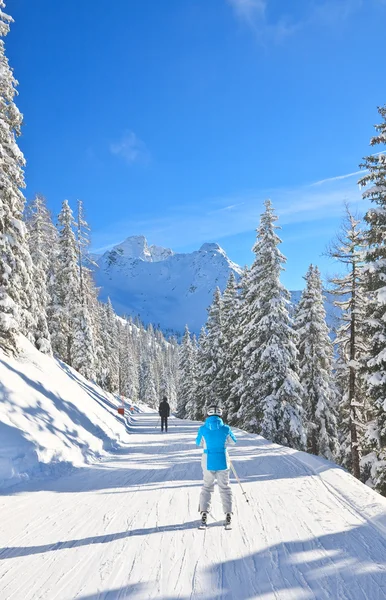 Ośrodek narciarski schladming. Austria — Zdjęcie stockowe