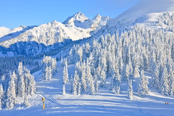 Paisagem montesa. Schladming. Áustria — Fotografia de Stock