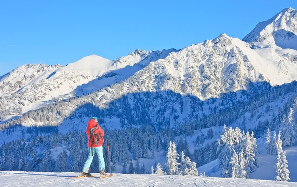 Ski resort Schladming . Austria — Stock Photo, Image