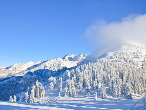 Гірський ландшафт. Schladming. Австрія — стокове фото