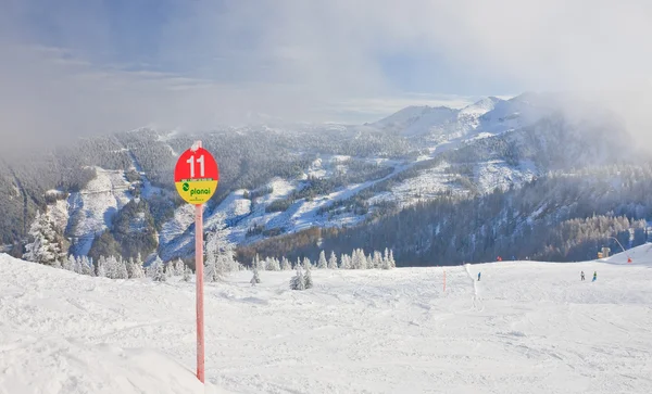Skidorten Schladming. Österrike — Stockfoto