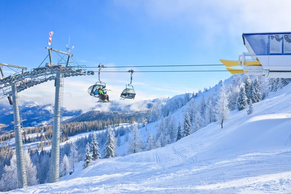 Ski resort schladming. Rakousko — Stock fotografie