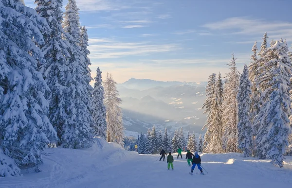 Σκι resort schladming. Αυστρία — Φωτογραφία Αρχείου