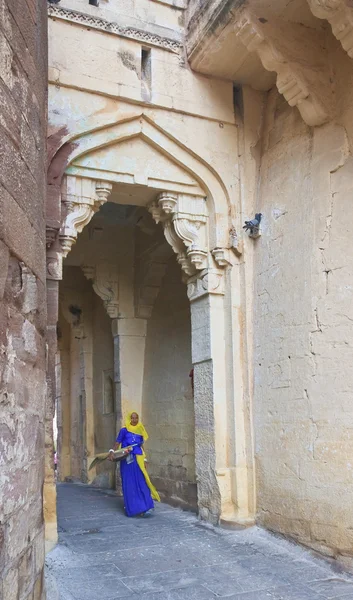 Indien, Jodhpur Fort Merangarh — Stockfoto