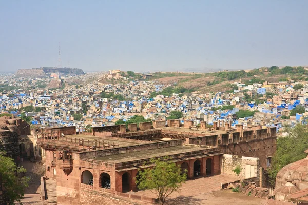Jodhpur - la ciudad azul. Rajastán, India — Foto de Stock