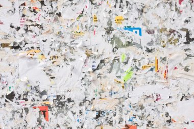 Arka plan. Ayaklıklı reklam sökük