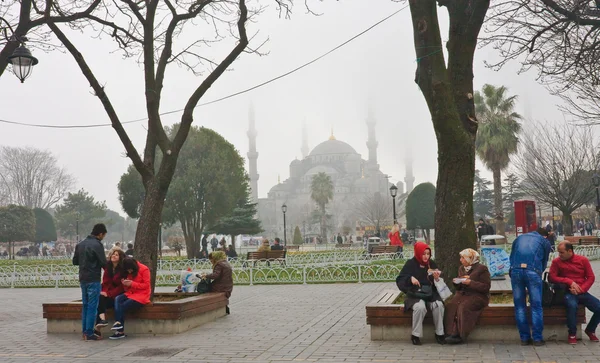 Straße in Istanbul. Truthahn — Stockfoto