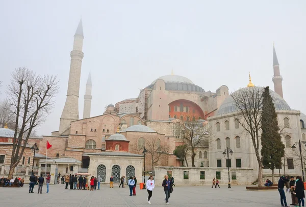 Kathedrale der Heiligen Sophia (Hagia sophia). istanbul, Türkei — Stockfoto