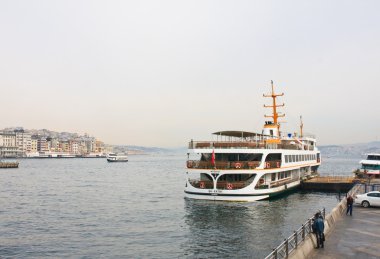 Türkiye. Istanbul. İskele Boğaziçi '