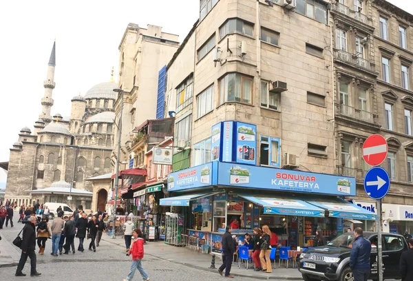 Straße in Istanbul. Truthahn — Stockfoto