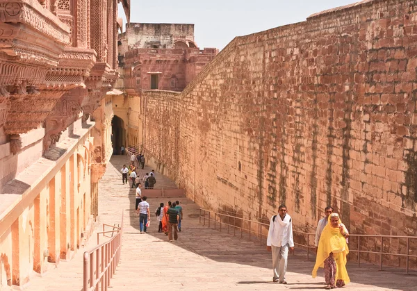 India, Jodhpur, Mehrangarh Fort — Foto de Stock