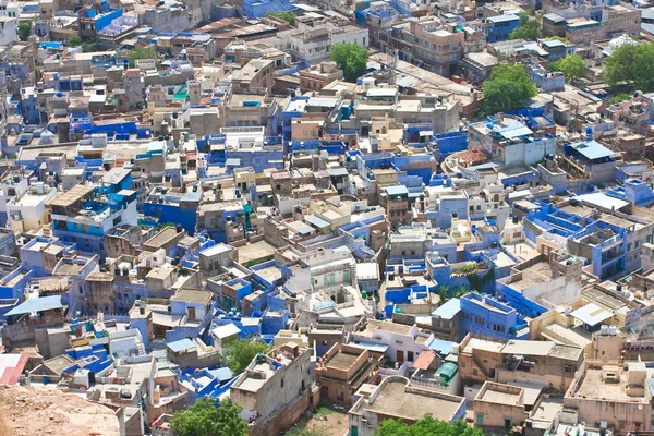 Jodhpur - la città blu. Rajasthan, India — Foto Stock