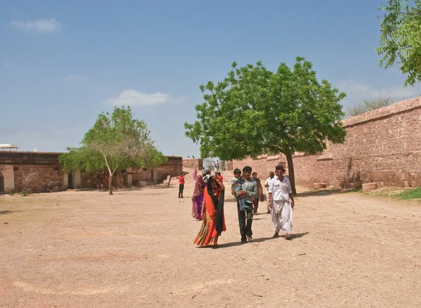 Indie, Jodhpur, twierdza Mehrangarh — Zdjęcie stockowe