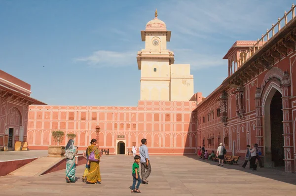 Palats i staden. Jaipur, Indien — Stockfoto