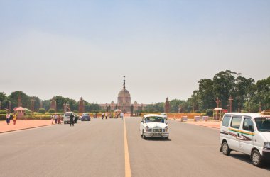 Esplanade Rajpath. Hindistan hükümetinin binalar. Villası