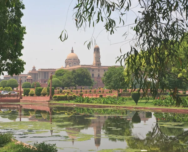 Residencia del Presidente de la India. Nueva Delhi — Foto de Stock