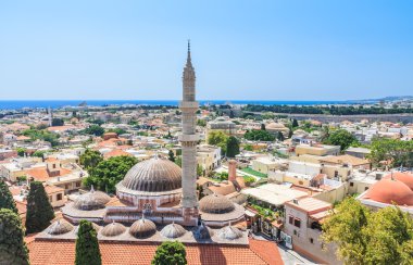 Süleymaniye Camii. Old Town. Rhodes. Yunanistan
