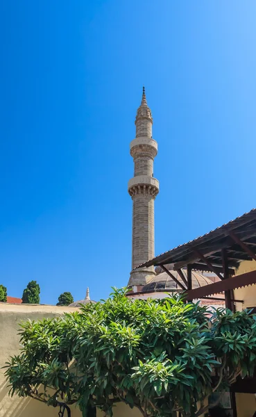 Suleymaniye Mosque. Old Town. Rhodes. Greece — Stock Photo, Image