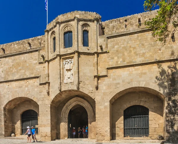 Arkeologiska museet i gamla stan. Rhodos. Grekland — Stockfoto