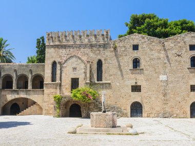Bina eski şehir. Rhodes. Yunanistan