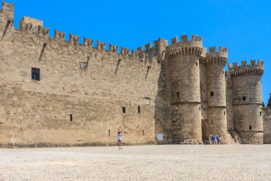 Palace Grand Master of. Old Town. Rodos Adası. Yunanistan